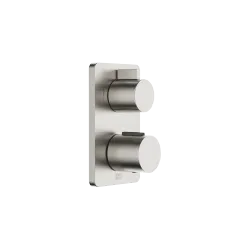 LULU Concealed thermostat with two function volume control - Brushed Platinum - 36 426 710-06