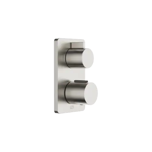 LULU Concealed thermostat with two function volume control - Brushed Platinum - 36 426 710-06