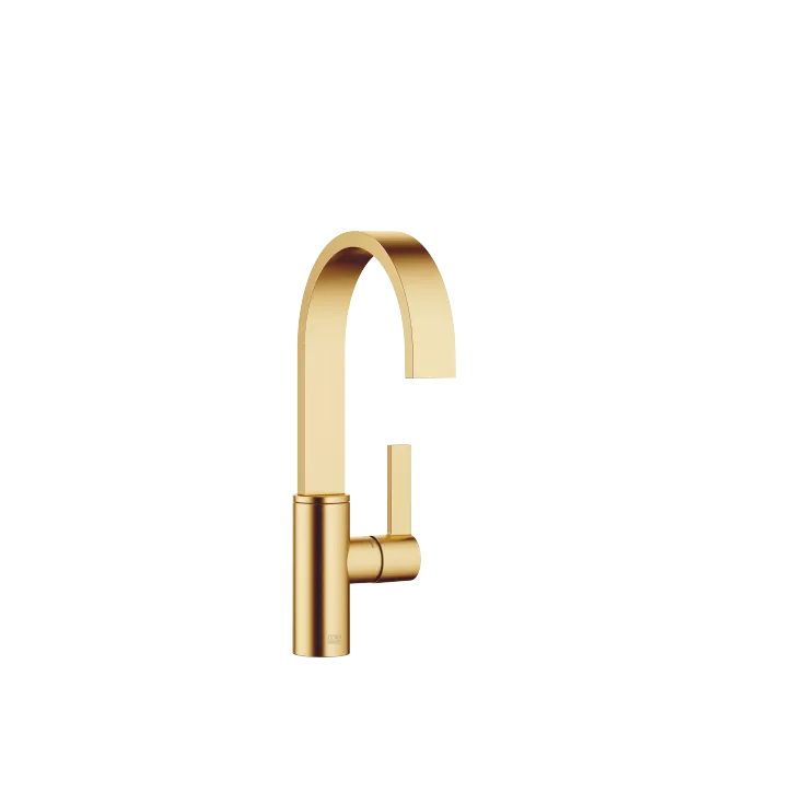 MEM BAR TAP Single-lever mixer - Brushed Durabrass (23kt Gold) - 33 805 682-28