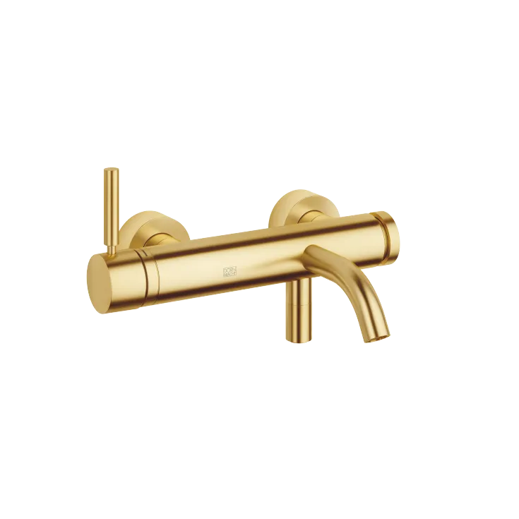 META Single-lever tub mixer for wall-mounted installation without hand shower set - Brushed Gold (PVD) - 33 200 660-37
