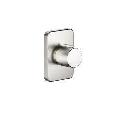 LULU Unterputzventil , rechtsschließend 1/2" - Platin gebürstet - 36 607 710-06