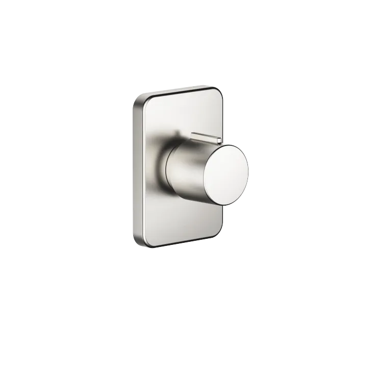 LULU Unterputzventil , rechtsschließend 1/2" - Platin gebürstet - 36 607 710-06