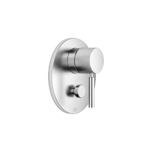 Concealed single-lever mixer with diverter - Brushed Chrome - 36 120 660-93