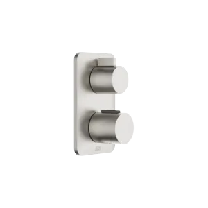 LISSÉ Concealed thermostat with one function volume control - Brushed Platinum - 36 425 845-06