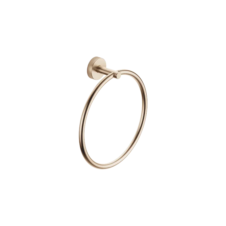 Towel ring round - Brushed Light Gold - 83 200 979-27