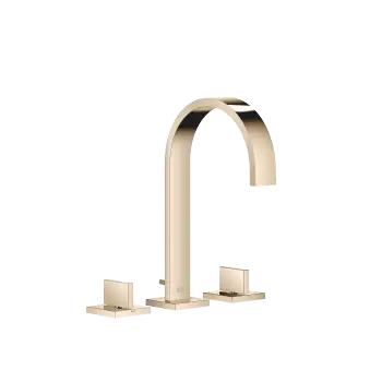 MEM Mélangeur lavabo à 3 trous avec garniture d'écoulement - Champagne (Or 22cts) - 20 713 782-47 0010