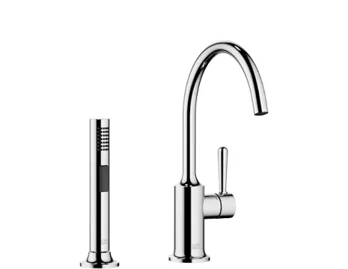 VAIA Mitigeur monocommande avec douchette extractible - Dark Bronze brossé (PVD) - ST 1102 028 809-43 0010