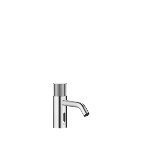 META Touchfree Robinetterie de lavabo avec fonction d’ouverture et de fermeture électronique sans garniture d’écoulement - Chrome brossé - 44 511 660-93