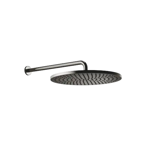 Regenbrause mit Wandanbindung 400 mm - Dark Chrome - 28 659 970-19