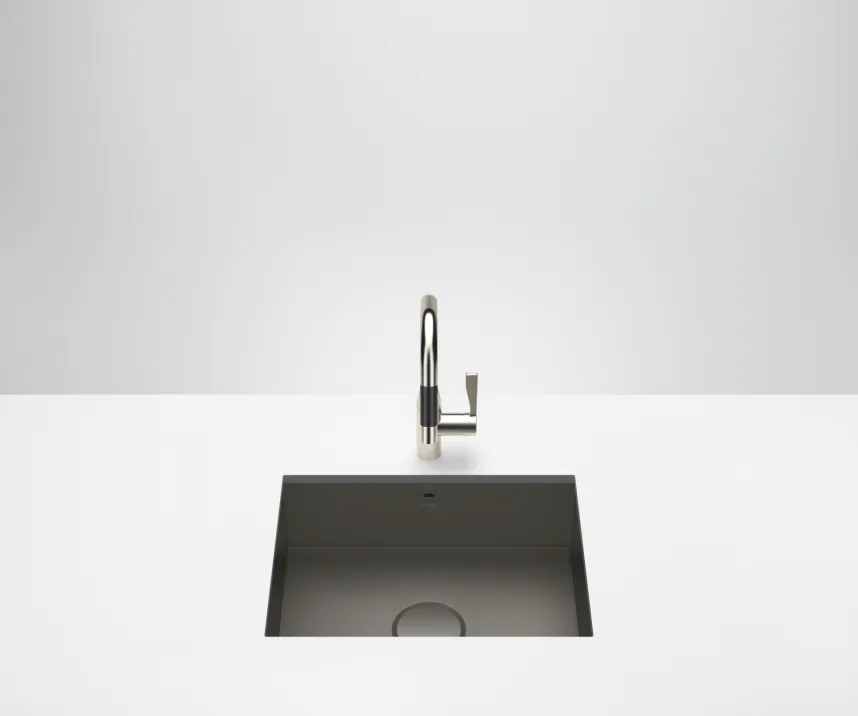 SERIES-VARIOUS Matte Anthracite Sinks: Single sink