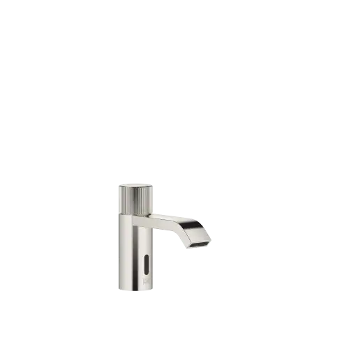 IMO Touchfree Washstand fitting with electronic opening and closing function without pop-up waste - Platinum - 44 515 670-08