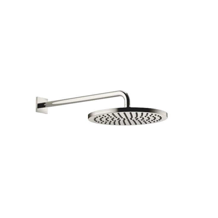Soffione a pioggia con fissaggio a muro FlowReduce 300 mm - Platinato - 28 678 670-08