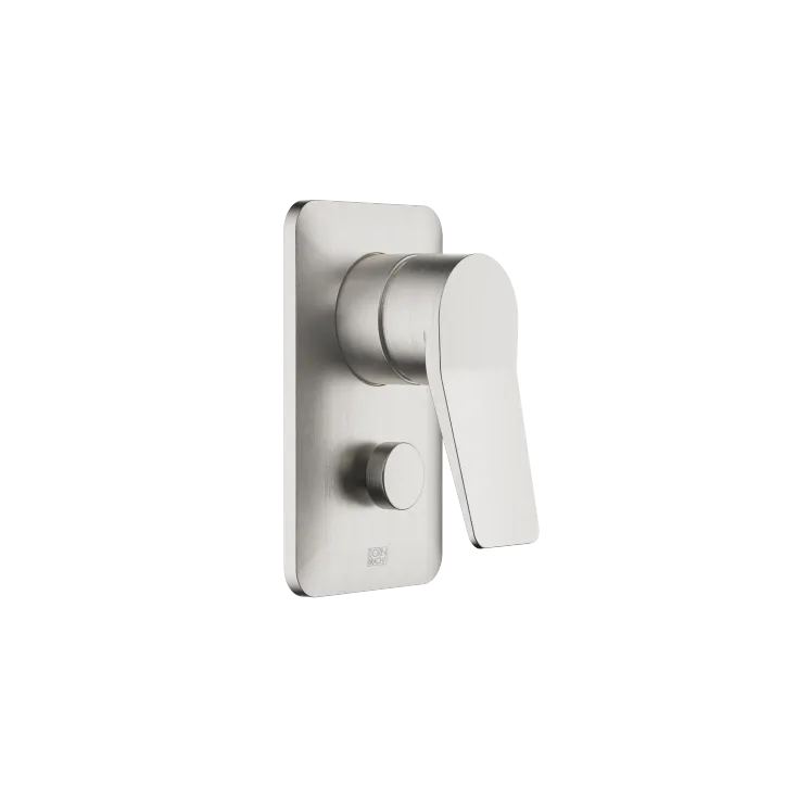 LISSÉ Concealed single-lever mixer with diverter - Brushed Platinum - 36 120 845-06