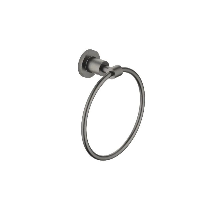 TARA Towel ring round - Brushed Dark Platinum - 83 200 892-99