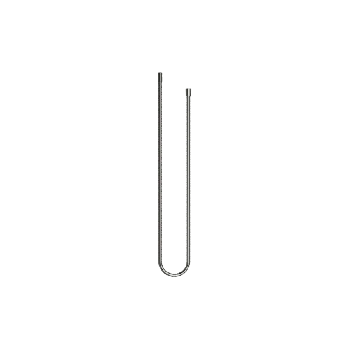 Metal shower hose 1/2" x 3/8" x 1750 mm - Dark Chrome - 28 322 970-19