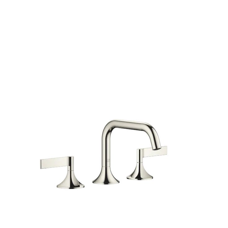 VAIA Mélangeur lavabo à 3 trous avec garniture d'écoulement - Platine - 20 705 819-08 0010