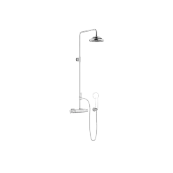 MADISON Showerpipe con termostato de ducha - Cromo - Set que contiene 2 artículos