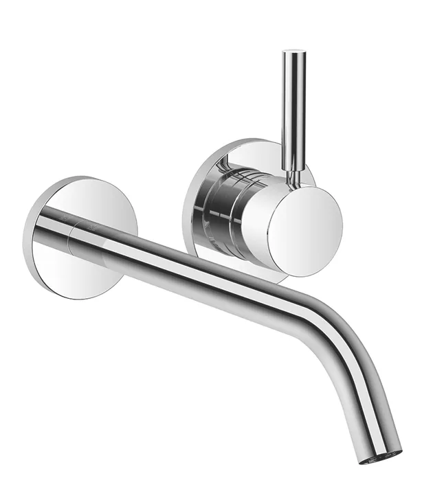 META Wall-mounted single-lever mixer without drain - Brushed Dark Bronze (PVD) - 36 861 660-43 0010