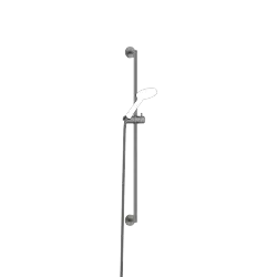 Shower set without hand shower - Brushed Dark Platinum - 26 412 625-99