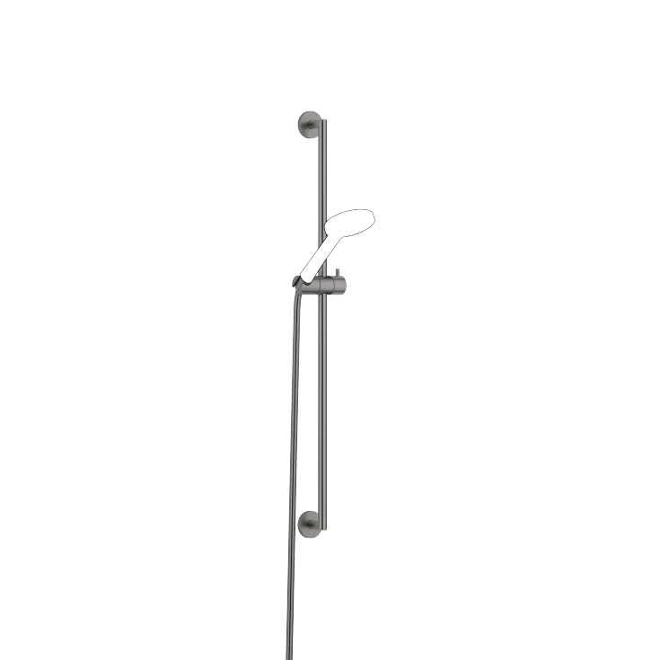 Duschgarnitur ohne Handbrause - Dark Platinum gebürstet - 26 412 625-99