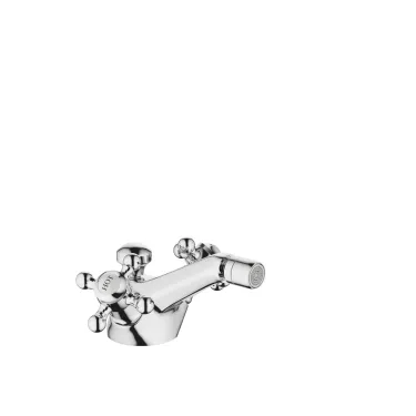 Single-hole bidet mixer with pop-up waste - 24 510 360-00