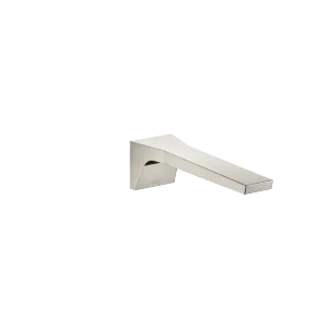 CL.1 Wall-mounted basin spout without pop-up waste - Brushed Platinum - 13 800 705-06