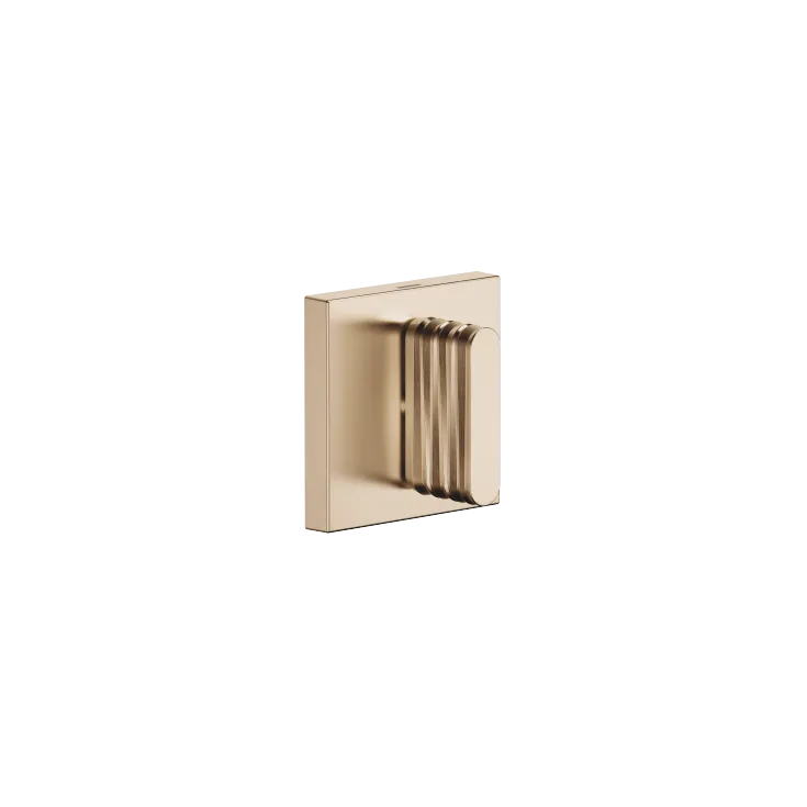 CL.1 Volume Control counter-clockwise closing hot 1/2" - Brushed Champagne (22kt Gold) - 36 617 707-46