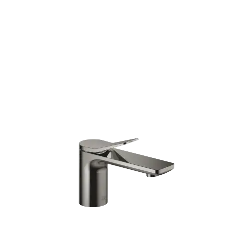 LISSÉ Single-lever basin mixer without pop-up waste - Dark Chrome - 33 521 845-19