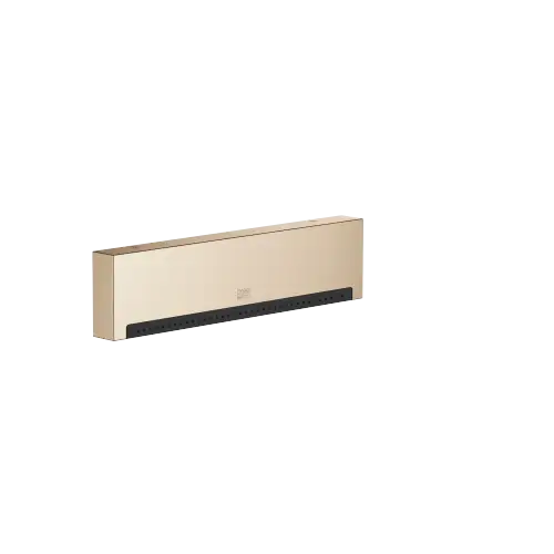 WATER FALL Cascade spout with individual jets for wall mounting - Brushed Light Gold (PVD) - 13 425 979-27