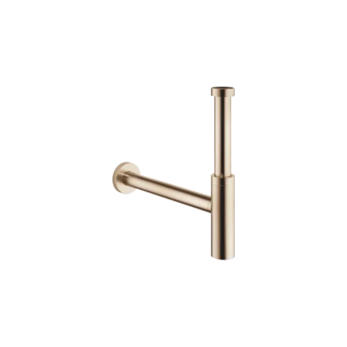 Siphon for basin - Brushed Light Gold (PVD) - 10 060 970-27
