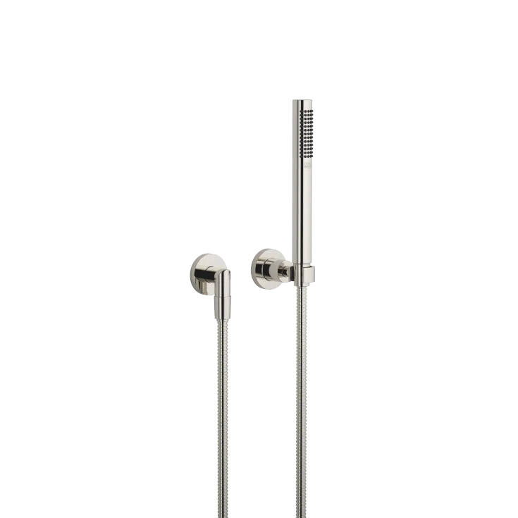 TARA Hand shower set with individual rosettes - Platinum - 27 802 892-08