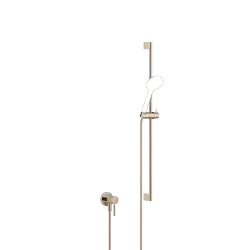 Mitigeur monocommande encastré avec raccord de douche intégré avec garniture de douche sans douchette - Champagne (Or 22cts) - 36 013 660-47