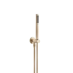 Hand shower set with integrated shower holder - Brushed Champagne (22kt Gold) - 27 802 660-46 0050