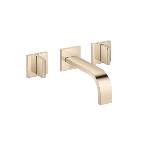 MEM Wall-mounted basin mixer without pop-up waste - Champagne (22kt Gold) - 36 707 782-47