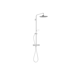Showerpipe with shower thermostat without hand shower - Chrome - 34 460 979-00