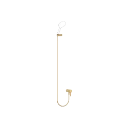 Concealed single-lever mixer with integrated shower connection with hand shower set without hand shower - Brushed Durabrass (23kt Gold) - 36 002 970-28