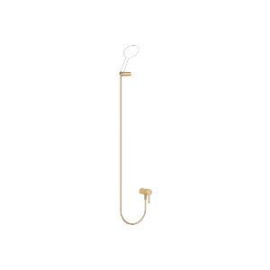 Concealed single-lever mixer with integrated shower connection with hand shower set without hand shower - Brushed Durabrass (23kt Gold) - 36 002 970-28
