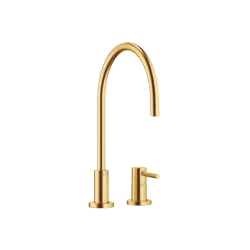 TARA Two-hole mixer with individual rosettes - Brushed Durabrass (23kt Gold) - 32 815 888-28 0010