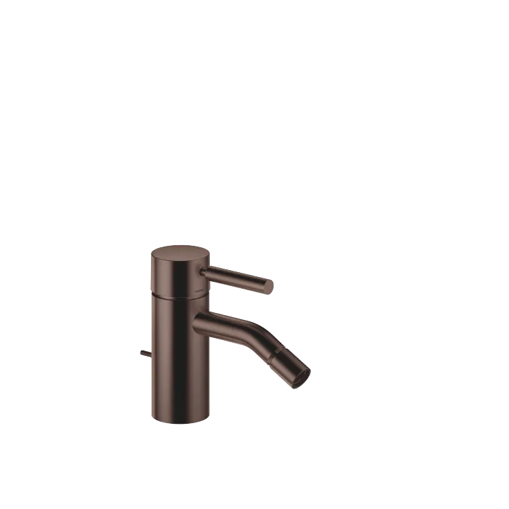 META Miscelatore monocomando bidet con piletta  - Dark Bronze spazzolato (PVD) - 33 600 660-43