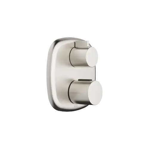 COYA Concealed thermostat with one function volume control - Brushed Platinum - 36 425 404-06
