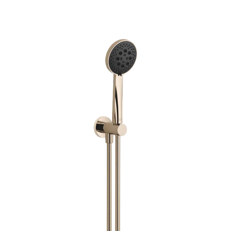 Gruppo doccetta con flessibile con supporto doccia integrato - Champagne (Oro 22k) - 27 813 660-47