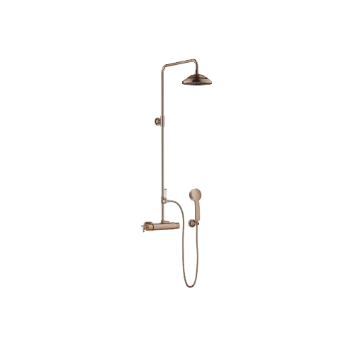 MADISON Application Showerpipe avec thermostat de douche 200 mm - Bronze brossé (PVD) - ST 0503 046 360-42