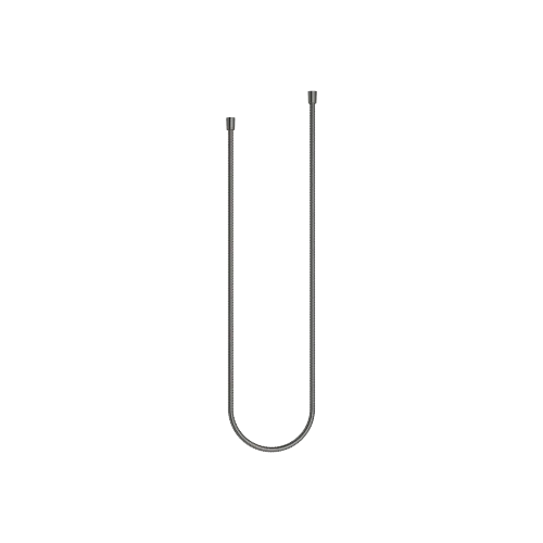 Metal shower hose 1/2" x 1/2" x 1750 mm - Brushed Dark Platinum - 28 204 970-99