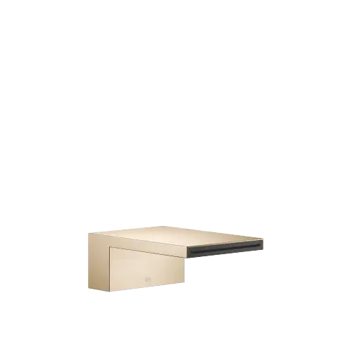MEM Bath cascade spout without diverter for deck mounting - Champagne (22kt Gold) - 13 630 740-47