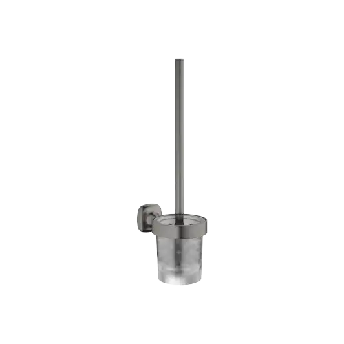 COYA Toilet brush set , wall model - Brushed Dark Platinum - 83 900 404-99