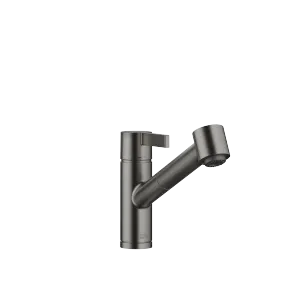 ENO Mitigeur monocommande Pull-out avec fonction douchette - Dark Platinum brossé - 33 870 760-99