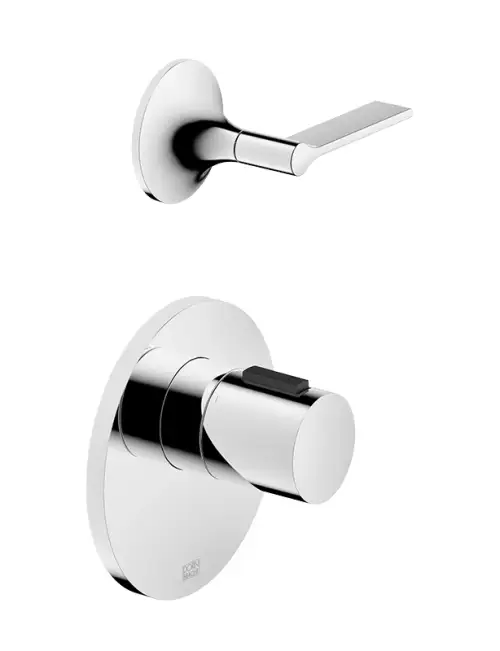VAIA xTOOL Thermostat module with 1 valve - Dark Chrome - Set containing 2 articles