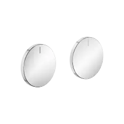 CYO Set d’inserts de poignée chaud et froid - Chrome - 11 283 811-00