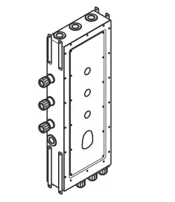 Drybox Thermostat module with 3 valves - - 39 531 970 90