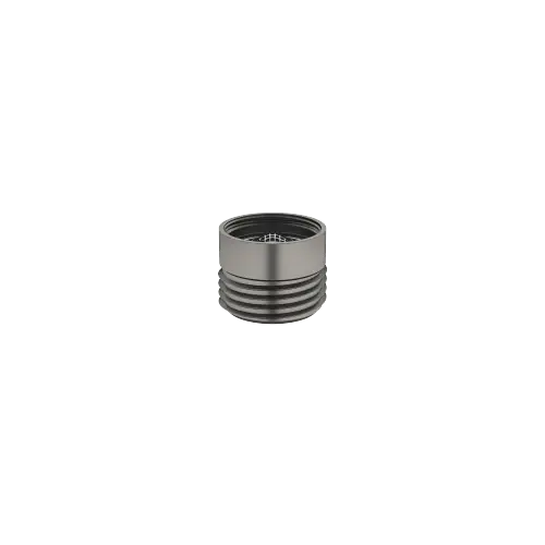 Adapter for shower outlet 3/8" x 1/2" - Brushed Dark Platinum - 12 202 979-99